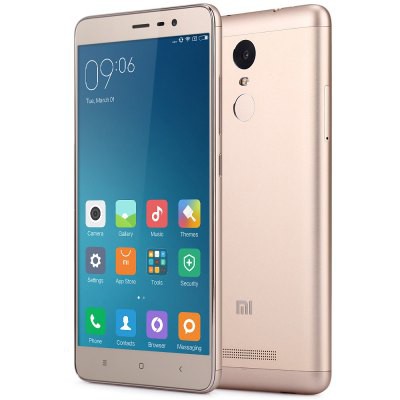 XIAOMI Redmi Note 3 Pro 5.5 inch 4G Phablet  -  GOLDEN 